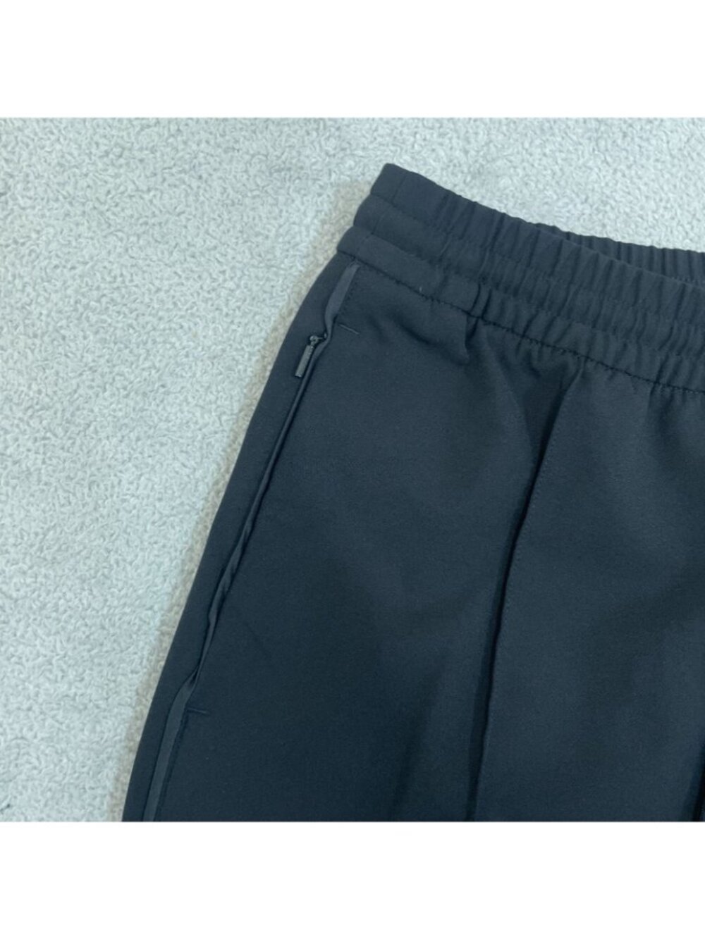 Athleta Women's 4 Black  Straight Leg Active Pants Polyester  P0839 - Picture 10 of 11